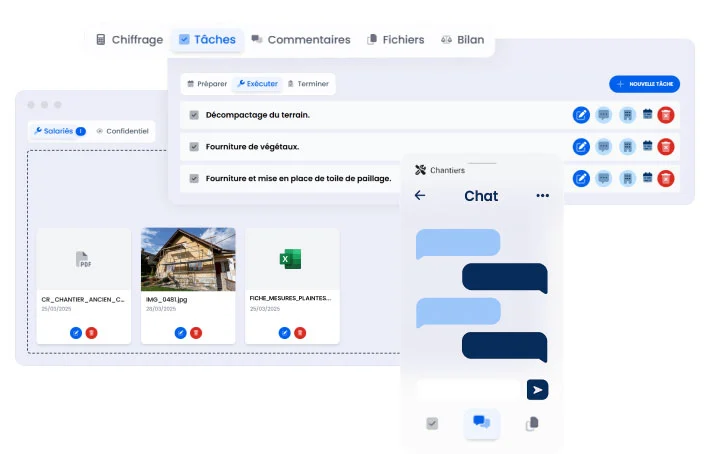 Superpilote - Messagerie chantier et communication BTP centralisée